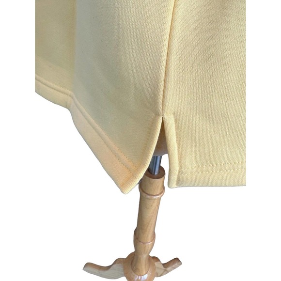 Quacker Factory Beach “Make A Splash” Yellow Sweatshirt Womens- Size Large - Picture 3 of 10